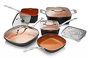 Best gotham steel 10-piece stainless steel cookware set