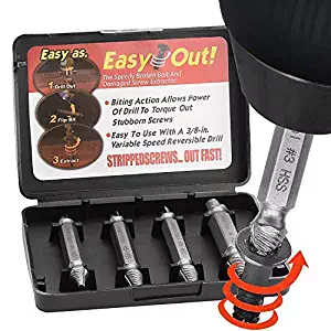 Best drill bit to drill out screws