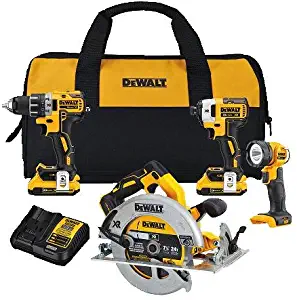 Best dewalt drill set 20v brushless