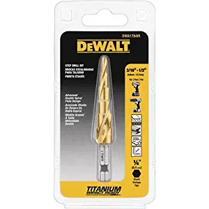 Best dewalt impact step drill bits