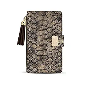 Best lg v30 wallet zipper case