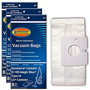 Best vacuum bags kenmore magic blue