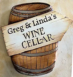 Best custom wine cellar sign