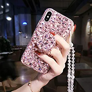 Best luxury bling rhinestone diamond crystal glitter clear case cover for lg phones