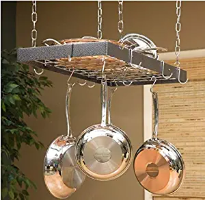 Best kitchen island cabinets with hanging pot rack