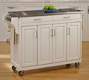 Best kitchen cart stainless steel top