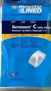 Best kenmore canister vacuum bags q/c
