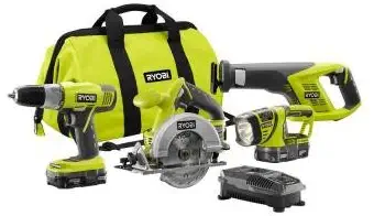 Best ryobi cordless drill saw kit