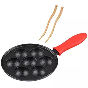 Best round glass lid on a large flat cast iron griddle