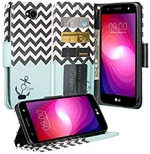 Best wallet case for lg fiesta 2 flip case cover teal