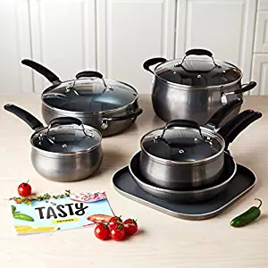 Best paris ceramic non-stick 11pc cookware set