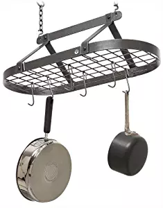 Best enclume hammered steel pot rack