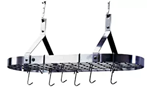 Best enclume pot rack brushed steel