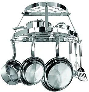 Best range kleen oval pot rack black