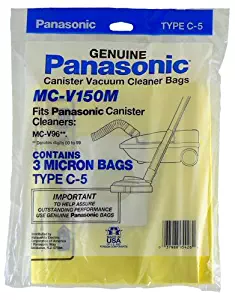 Best panasonic canister vacuum bags mc-v295h