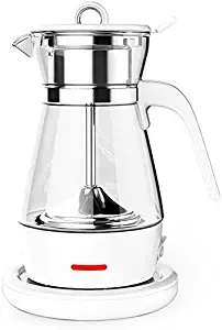 LMDH Rapid Boil Jug Kettle, Light Weight Jug Kettle with 0.6L Capacity, Glass Kettle with Boil Dry Protection & Auto Shut Off