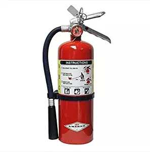 Amerex (3 Pack) B402, 5lb ABC Dry Chemical Class A B C Fire Extinguisher, with Wall Br...