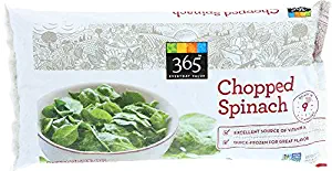 365 Everyday Value, Chopped Spinach, 16 oz, (Frozen)