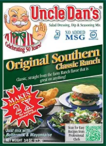 Uncle Dan's Oringinal Southern Classic Ranch Dressing, Dip, and Seasoning Mix- 1 Packet