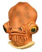 Star Wars Real Mask Magnet Collection Admiral Ackbar