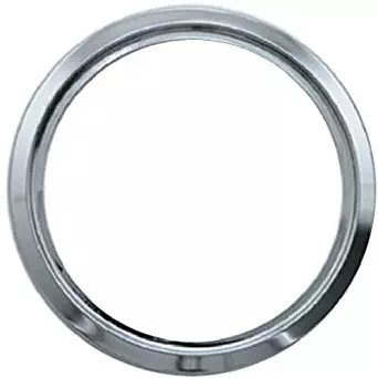 RANGE KLEEN R8-GE Chrome Range Trim Ring/Green Label (8")