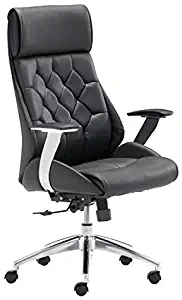 Zuo Modern Boutique Office Chair, Black