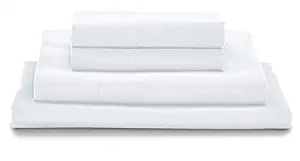 MyPillow Bed Sheet Set 100% Certified Giza Egyptian Long Staple Cotton (King, White)