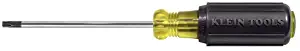 Klein Tools 19545 T27 TORX Screwdriver with 4-Inch Round Shank and Cushion Grip Handle