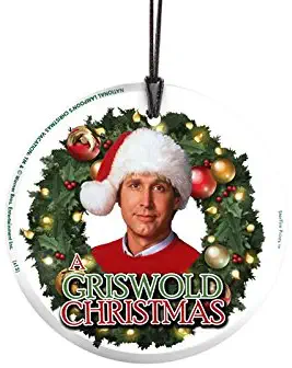 Trend Setters National Lampoon's Christmas Vacation - Griswold Christmas - Starfire Prints Hanging Glass Decoration - Ideal for Gifting and Collecting
