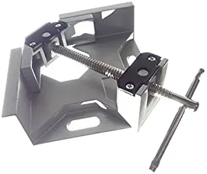 Tech Corner Clamp, Right Angle, 90 Degree, Adjustable Vise, Perfect for Woodworking, Cabinet Framing, Picture Frame, Aquarium, Workshop