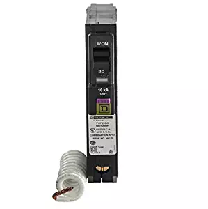 Square D by Schneider Electric QO 20 Amp Single-Pole Dual Function (CAFCI and GFCI) Circuit Breaker