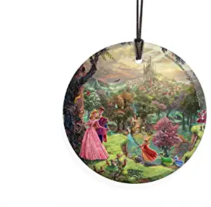 Trend Setters Disney - Sleeping Beauty - Starfire Prints Hanging Glass – Ideal for Gifting and Collecting