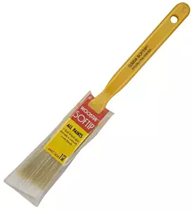 Wooster Brush Q3208-1 Softip Angle Sash Paintbrush, 1-Inch