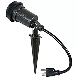 Hubbell-Bell SL101B Weatherproof Traditional/Cfl Uses Par 38 Bulb 150-watt Max Portable Spike Light, Bronze