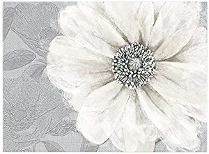 Graham & Brown Harrogate Grey Bloom Wall Art, 23 by 31-Inch