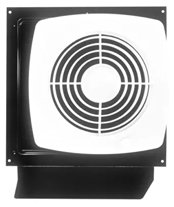 Broan 509S Through-Wall Fan with Integral Rotary Switch, 8-Inch 180 CFM 6.5 Sones