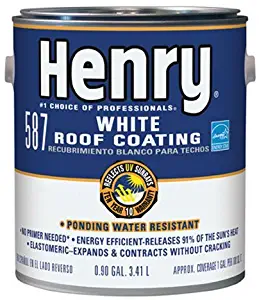 HENRY HE587046 Roof Coating, White