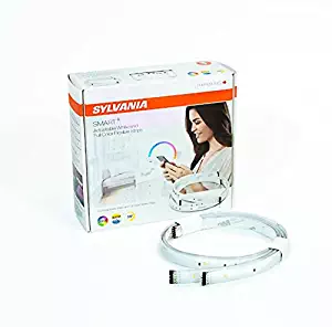 SYLVANIA SMART+ Expansion Lightstrips for Bluetooth and ZigBee Starter Kits, Warm White to Daylight, RGBW Color Changing and Dimmable Lightstrip