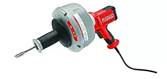 RIDGID 35473 K-45AF Sink Machine with C-1 5/16 Inch Inner Core Cable and AUTOFEED Control, Sink Drain Cleaner Machine and Bulb Drain Auger