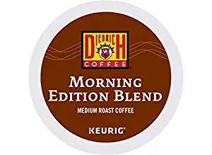 Diedrich, Morning Edition Blend, Single-Serve Keurig K-Cup Pods, Medium Roast Coffee, 96 Count (4 Boxes of 24 Pods)
