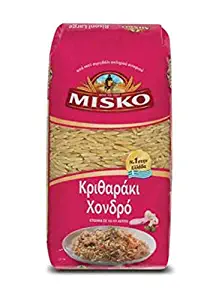 Misko Orzo Greek Pasta Noodles 500g (5 Pack) Risoni Large