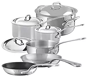 Mauviel M'Cook - 10 Piece Set - (5210.17, 5210.21, 5242.24, 5213.30, 5211.25, 5231.25)