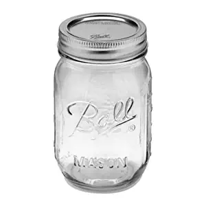 Ball Pint Jar, Regular Mouth, Set of 12, (16 oz)