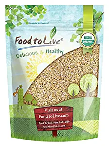 Organic Steel Cut Oats, 1.5 Pounds — 100% Whole Grain Irish Oats, Quick Cooking Oatmeal, Non-GMO Cereal, Non-Irradiated, Vegan, Bulk, Product of the USA