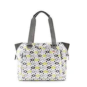 Skip Hop Jonathan Adler Light and Luxe Diaper Tote, Abacus (Discontinued by Manufacturer)