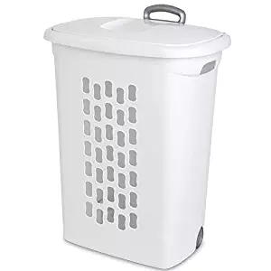 Sterilite 12228003 Oval Laundry Hamper