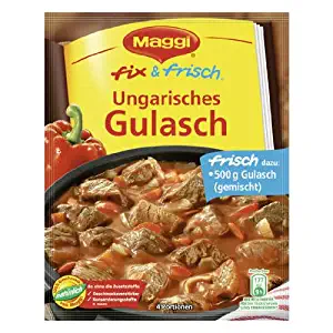 MAGGI fix & fresh hungarian stew (Ungarisches Gulasch) (Pack of 4)