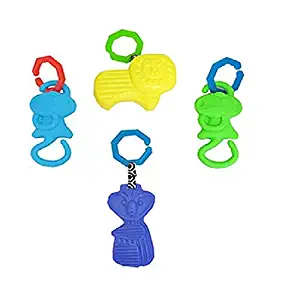 Set of 4 Replacement Gym Toys for Fisher-Price Jonathan Adler Sensory Gym (DFP71)