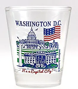 Washington D.C. Great American Cities Collection Shot Glass