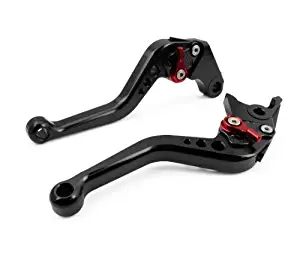 RIDE IT PT-GROM Adjustable short Brake and Clutch Levers for HONDA GROM 2014 2015 2016 2017 2018 2019,HONDA Monkey 2019-Black